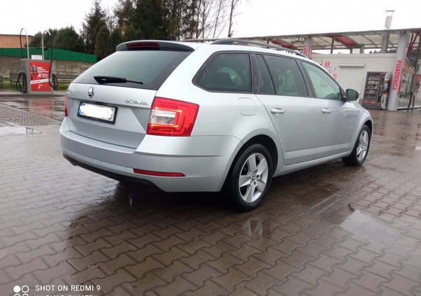Skoda Octavia cena 53700 przebieg: 148000, rok produkcji 2019 z Poznań małe 121